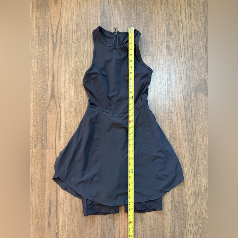 Lululemon Nulex Running Dress-Graphite Gray-Size 2 - Picture 10 of 11